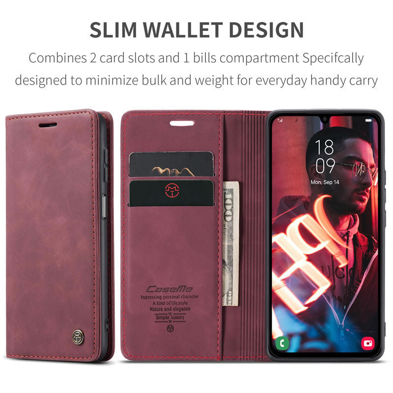 CaseMe Samsung A24 Flip Wallet Case