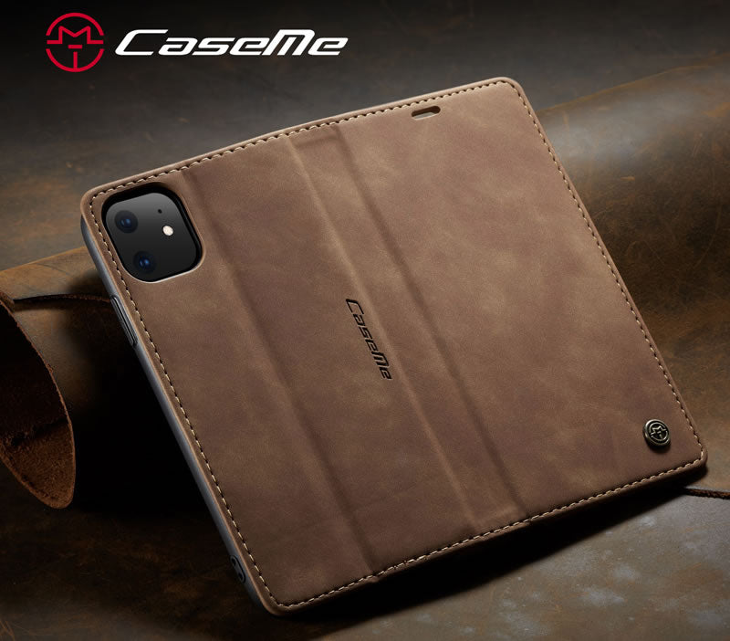 CaseMe iPhone XR Flip Wallet
