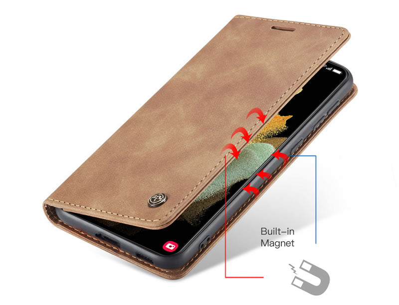 CaseMe Samsung S21 Ultra Flip Wallet Case